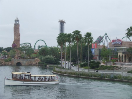 In de verte Islands of Adventure, een van de twee parken van Universal Studio's